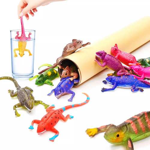 Yiliusanwu 10 Peças De Brinquedos Aquáticos Para Lagarto,