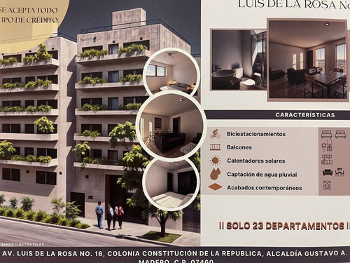 Venta Departamento Luis De La Rosa, Constitución De La República