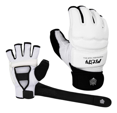 Fitst4 Sports Guantes Mma Grappling Entreno X-small White