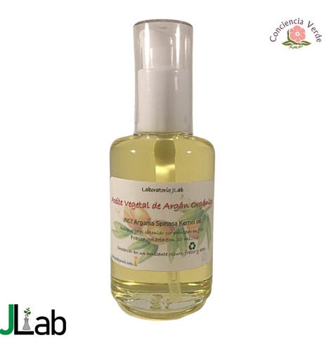 Imagen 1 de 7 de Aceite Puro Argán 60ml- Jlab
