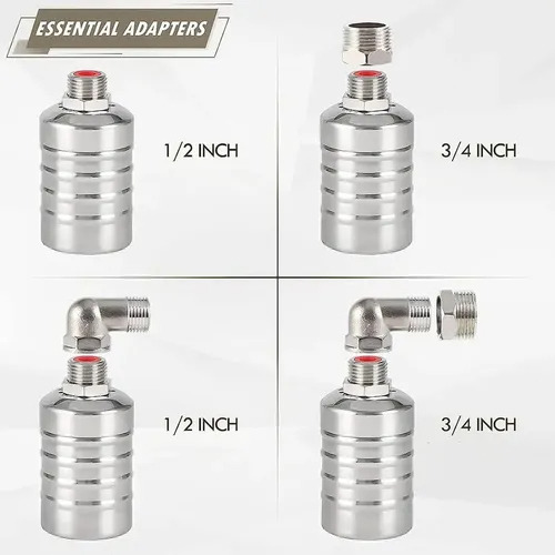 Válvula De Nivel De Agua Automática Acero Inoxidable+ Fuelle