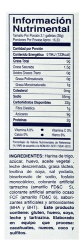 Galleta Macma Abanicos Cremosos 490 Gr