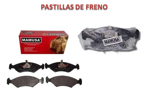 Pastillas De Freno Fiat Uno