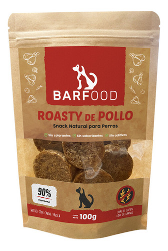 Barfood Roasty De Pollo 100 G  - Bigos