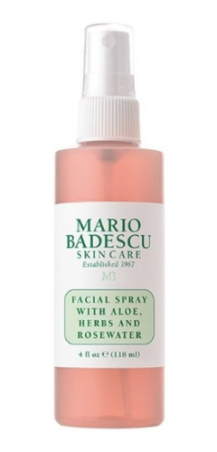 Facial Spray With Aloe, Herbs And Rosewater 4 Oz Original