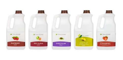 Concentrado Tea Zone Sabor Fresa - Garrafa 1.92 Lt