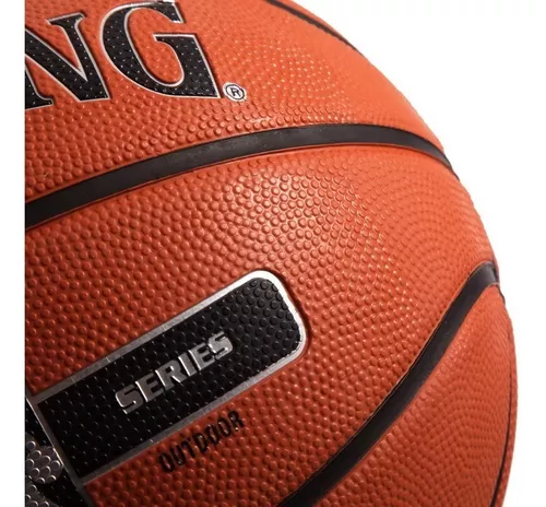 Bola Basquete Spalding Nba Silver 83494z Laranja