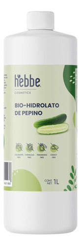 Tónico Facial Agua De Pepino 100% Natural 1 L