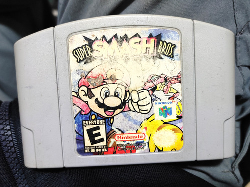 Nintendo 64 Súper Smash Bros Original Negro (Usado)