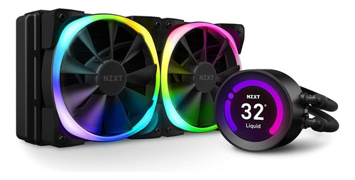 Enfriador de agua Nzxt Kraken Z53 Rgb 240 mm Rl-KRZ53-R1 Preto