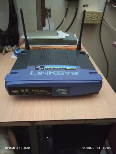 Router Linksys Wrt 54g (Usado)