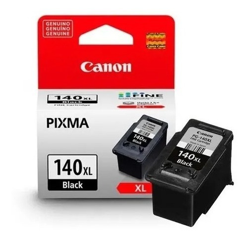Pack Tintas Canon 140xl + Rendimiento Y 141 Original Normal