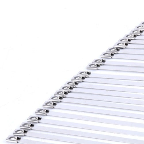 Nuevo 50pack Bloqueo Auto Acero Inoxidable Bola Cerradura Br