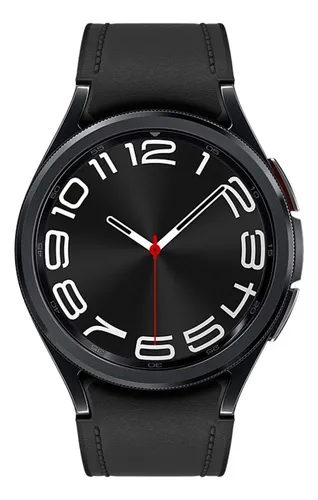 Relógio Smartwatch Samsung Galaxy Watch6 Classic 43mm Caixa Preto Pulseira Preto Bisel Preto