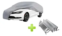Comprar Funda Lona Cubre Auto Impermeable Talle L + Parasol Delanter