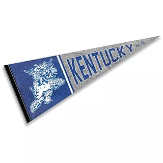 Estandarte Pennant De Kentucky Wildcats Estilo Retro Vi...