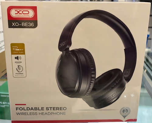 Fones De Ouvido Bluetooth Sem Fio Xo Be36 Cor Preto
