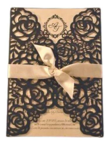 Imagem 9 de 9 de 80 Envelopes Rendados P/ Convite De Casamento + Fg