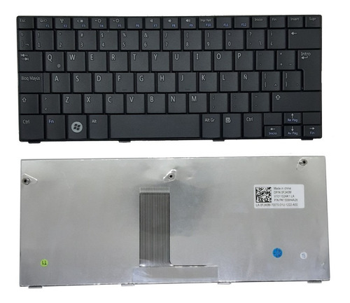 Teclado Negro Para Dell Mini 10 10v 1010 1011 Series