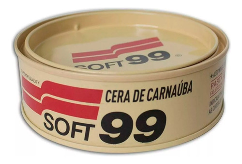 Cera Carnaúba All Colors 100gr Soft99 