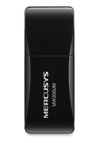 Tarjeta De Red Usb Inalambrica 300 Mbps Mercusys, Mw300um