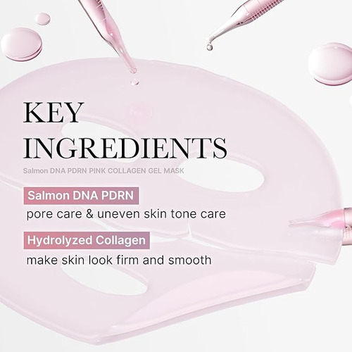 Máscara Facial Medicube Salmon Dna Pdrn - Kit Com 4 Unidades