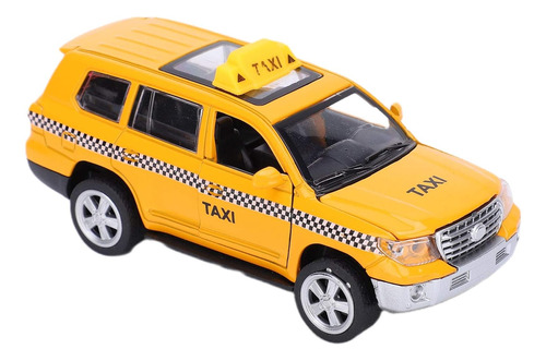 Tnfeeon Modelo De Cabina, Juguete De Taxi Resistente
