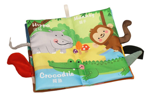 Libro De Educación Temprana Para Bebés, Libro De Cola 3d