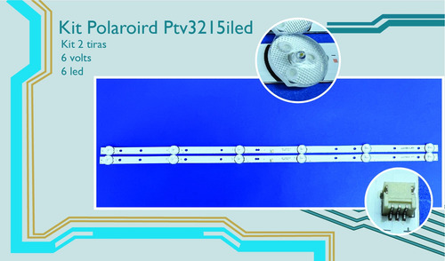 Kit Polaroid Atvio Ptv3215iled (Usado)