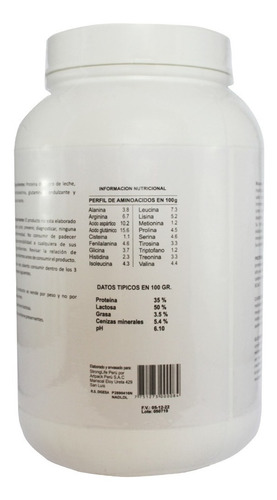 Oferta!!! Massive Punch X 1 Kg. Aumento De Masa Muscular