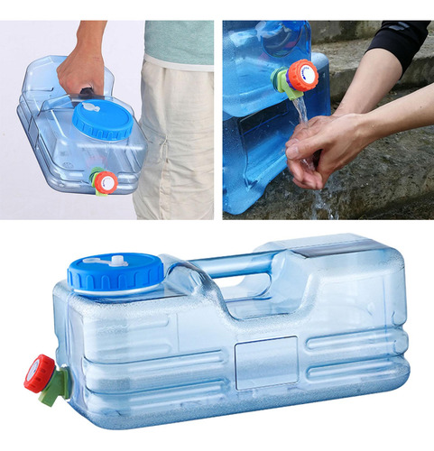 Contenedor De Agua De Gran Capacidad Cubo Con 10l 40x20x18cm