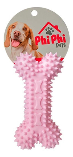 Juguete Hueso Mordedor Dispenser Snack Perro 12cm Phiphi 