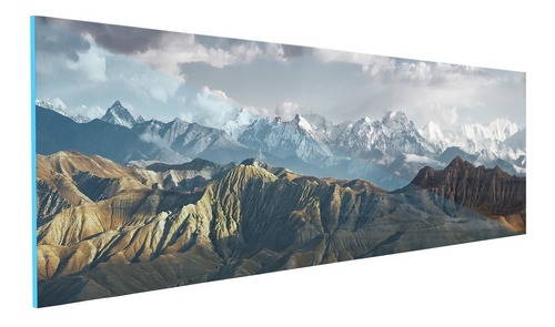 Impresión En Acrílico. Montañas De Nepal. Medida: 150x50cm.