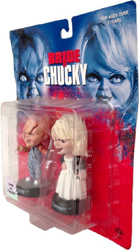 Boneco Chucky E Tiffany Heads Are Poseable Sideshow Raridade