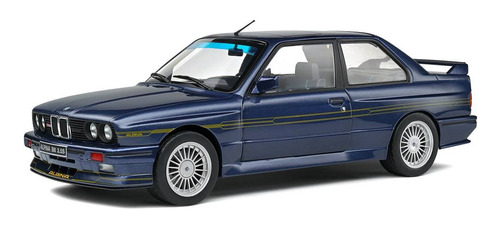 Miniatura Carro Bmw Alpina B6 3.5 S 1990 1:18 Solido Azul