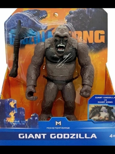 Imagen 2 de 3 de Muñecos Godzilla Vs King Kong Articulados X2 C