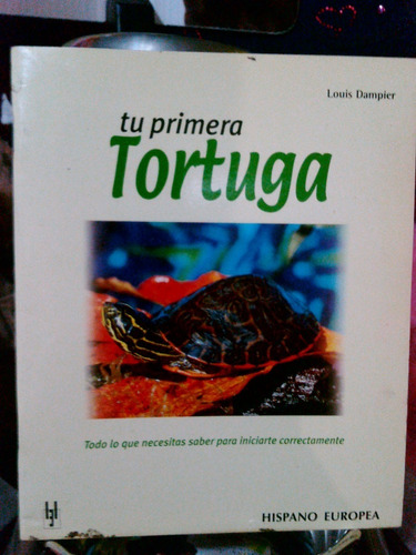 Libro Ilustrado Tu Primera Tortuga Manual Español Original