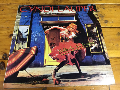 Cyndi Lauper She's So Unusual  Vinilo Lp 1983 Argentina Ex 1