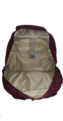 Mochila Urbana Diseño Bolsillos P/ Notebook - M06 Color Azul