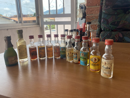 Botellas En Miniatura De Licor Coleccionabl S