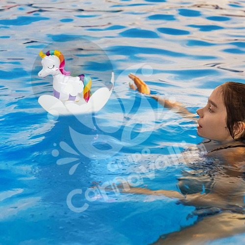 Pelota Inflable Playa Alberca Unicornio Verano Juego Acuatic