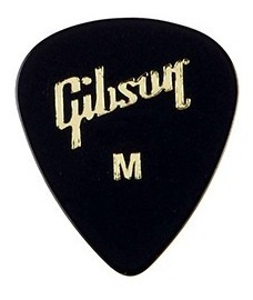 Imagem 1 de 2 de Gibson 1/2 Grosa De Palhetas Celuloide Médias Aprgg74m