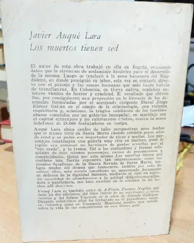 Los Muertos Tienen Sed (Usado)