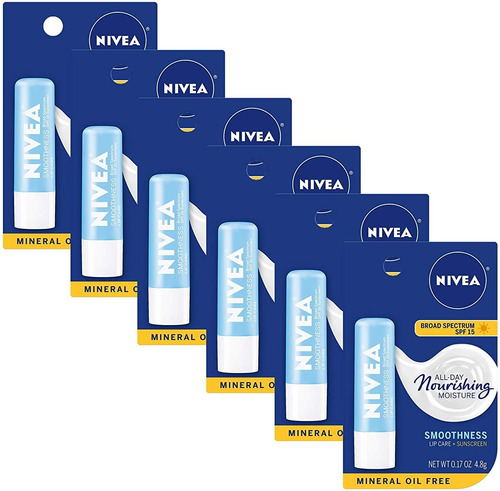 Nivea Un Beso De Suavidad Cuidado Labial Hidratante Spf 15, 