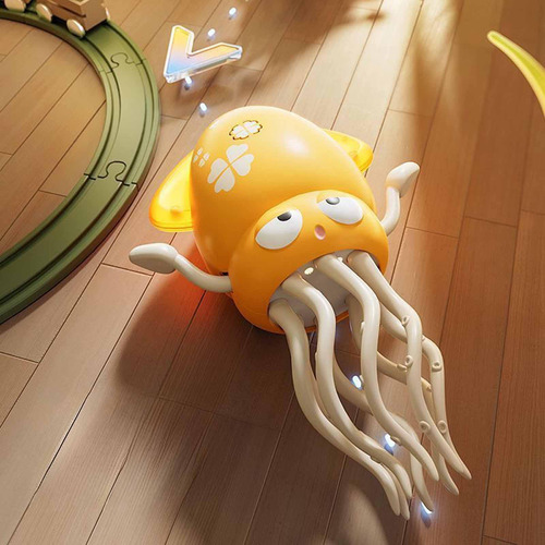 Juguete Eléctrico De Baile Con Forma De Animal, Amarillo