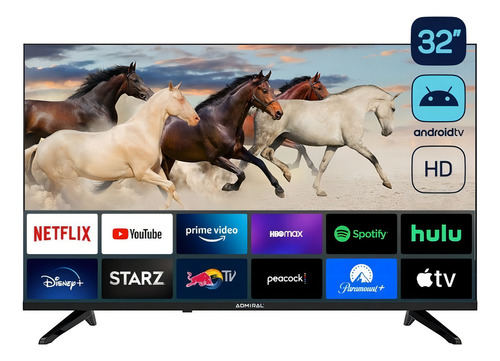 Smart TV de 32" Admiral AD32E3A con pantalla LED HD