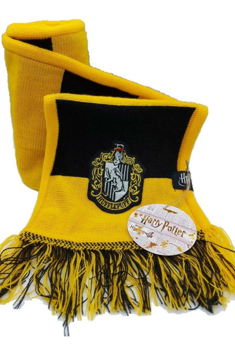 Bufanda Hufflepuff Harry Potter Oficial Hp