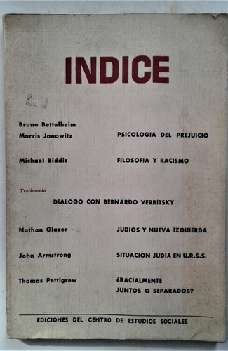 Revista Indice N° 11 - Centro De Estudios Sociales / D A I A