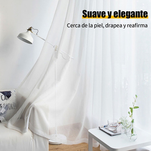 Y Pbcowasn®cortina Traslucida Velo Sala Dormitorio