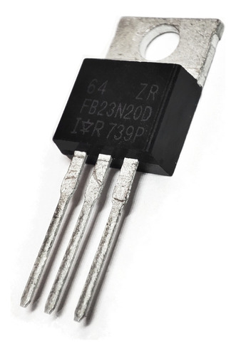 ((( 2 Peças ))) Transistor Mosfet Irfb23n20d 200v 24a Novo
